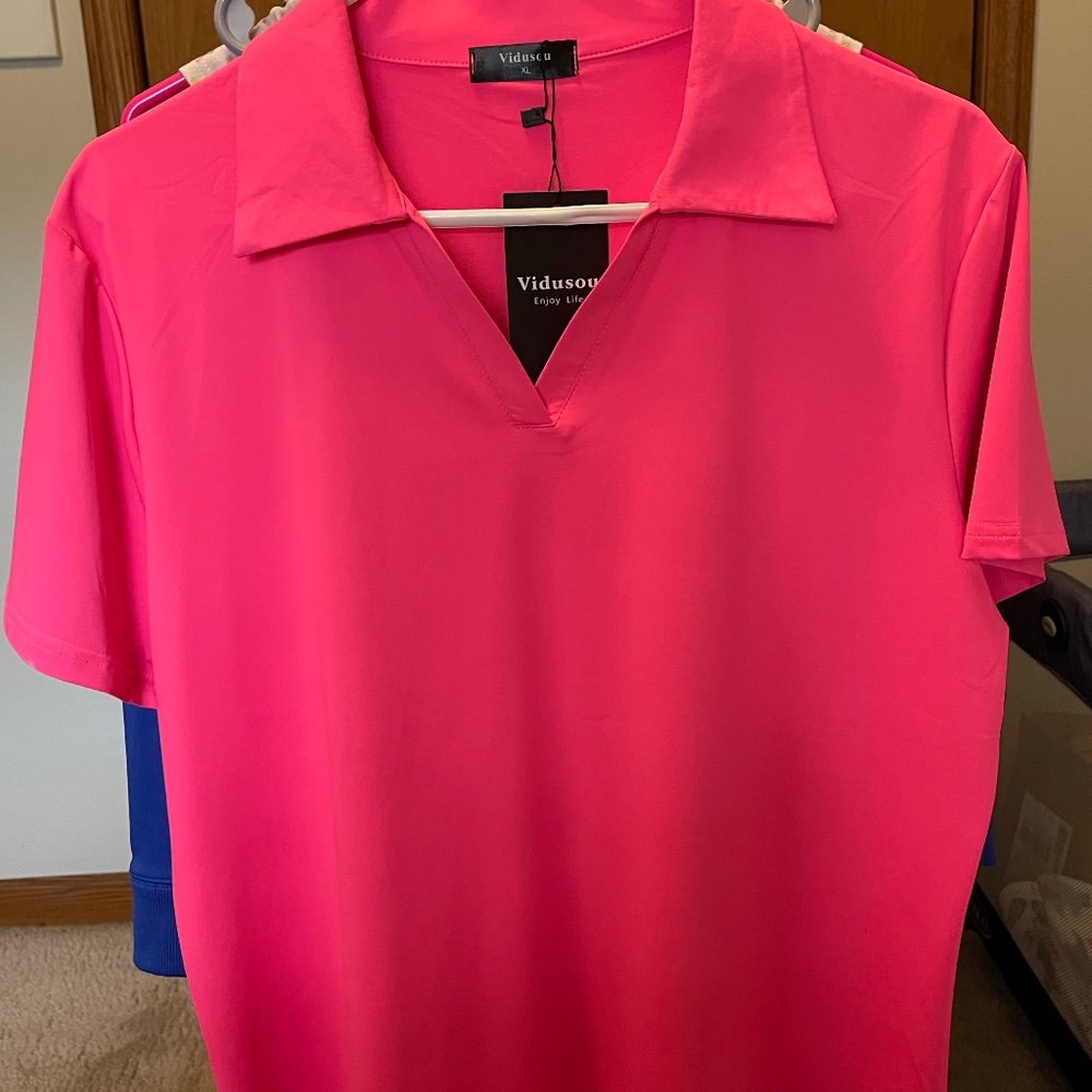 NWT Ladies Vidusou Golf Polo Size XL